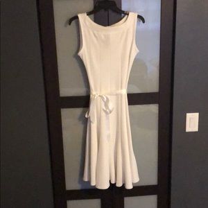 White Midi dress